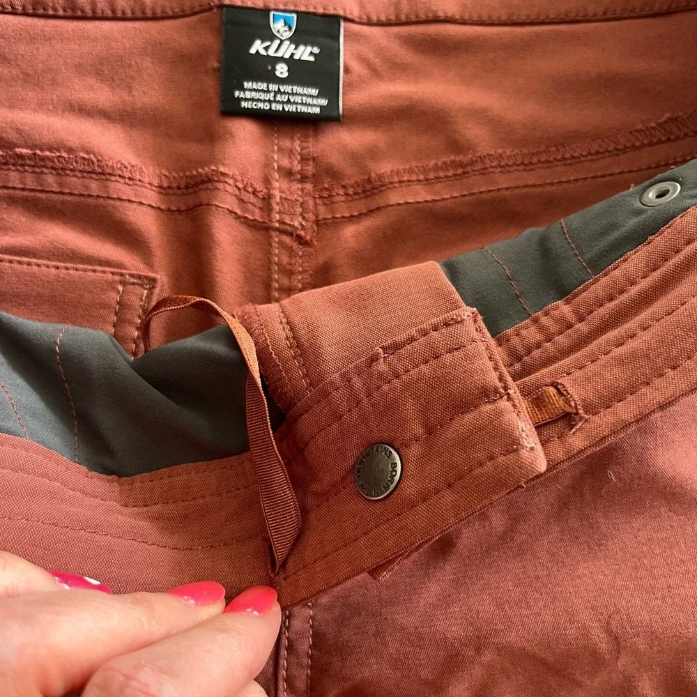 Kuhl Women's Rust Cargo Shorts - Picture 5 of 11